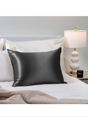 NWT Blissy Pillowcase, Dark Gray, Sandard/Queen Or King Size